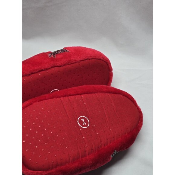 Power Rangers Mystic Force Red Ranger Kids Size 3/4 Plush House Slippers- VTG - Picture 10 of 16